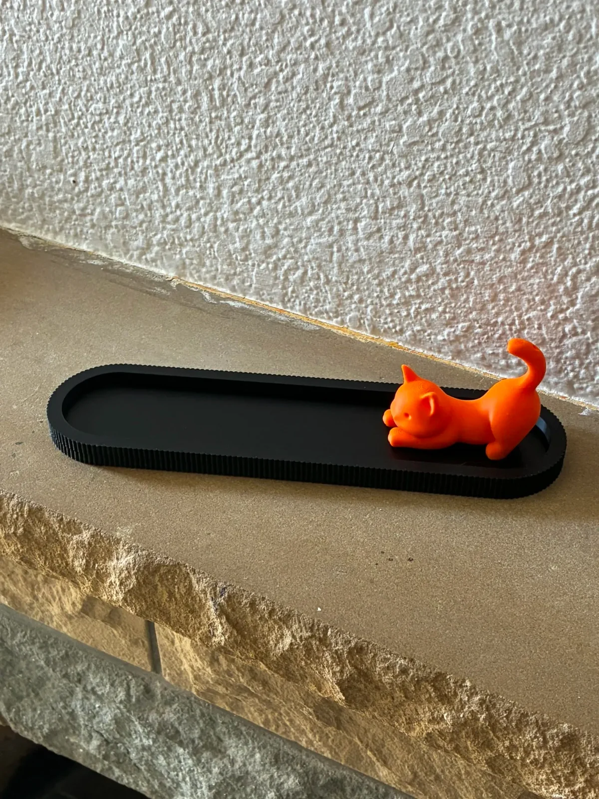 Quemador de incienso con forma de gato