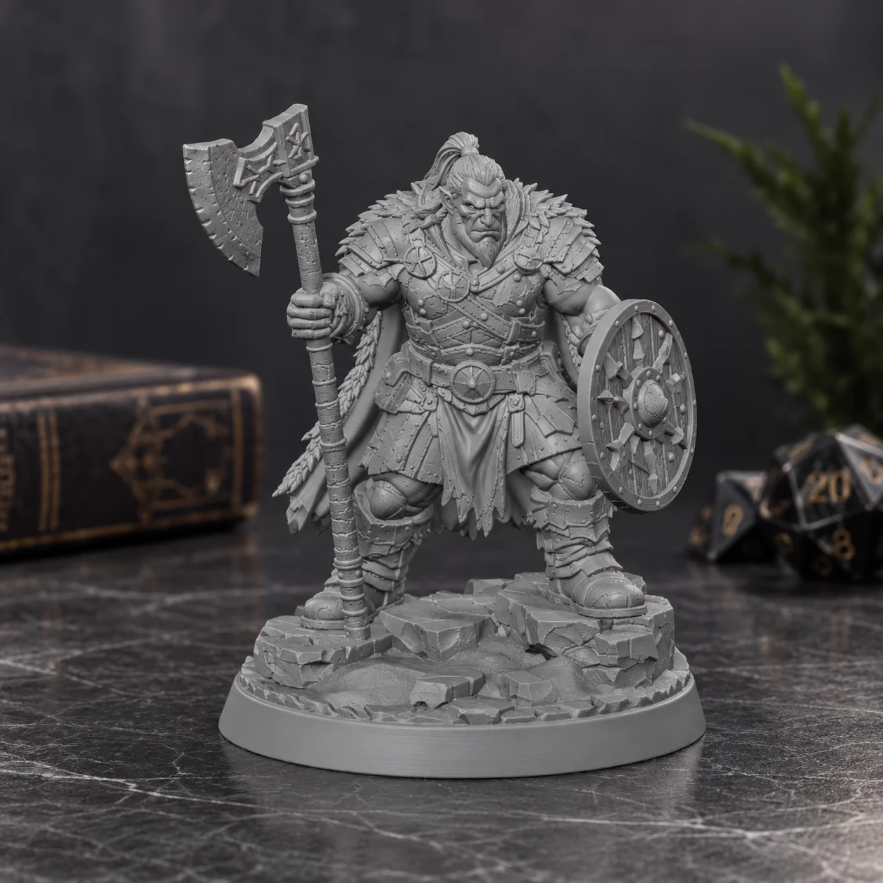 Medio orco de D&D
